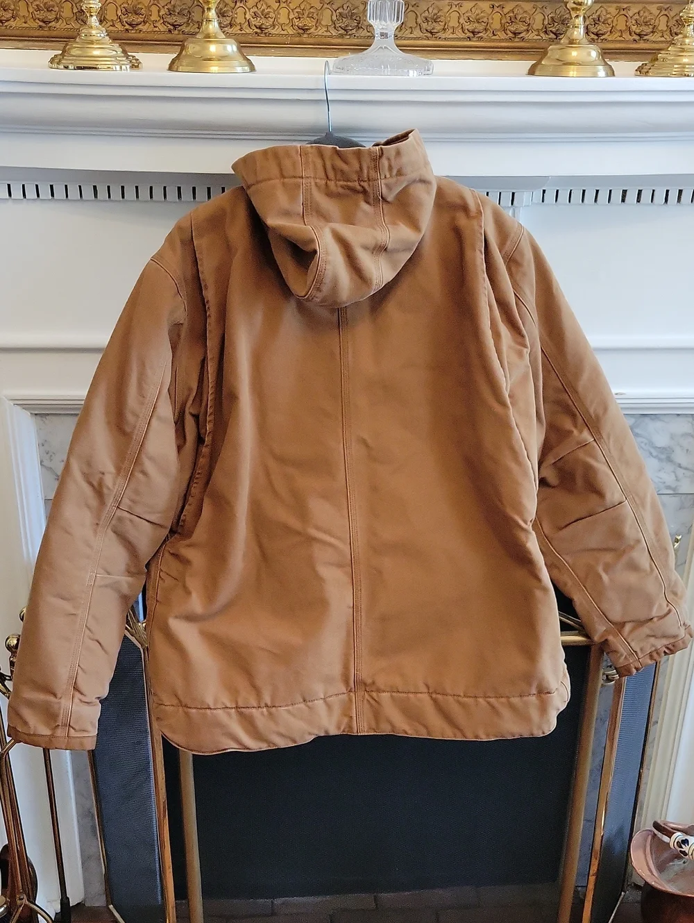 Carhartt Relaxed Fit Washed Duck Utilty Jacket - Picture 6 of 8